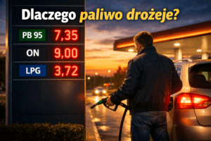 Dlaczego paliwo drożeje? Ceny paliw na stacji benzynowej w Polsce – PB95 7,35 zł, ON 9,00 zł i LPG 3,72 zł na pylonie cenowym